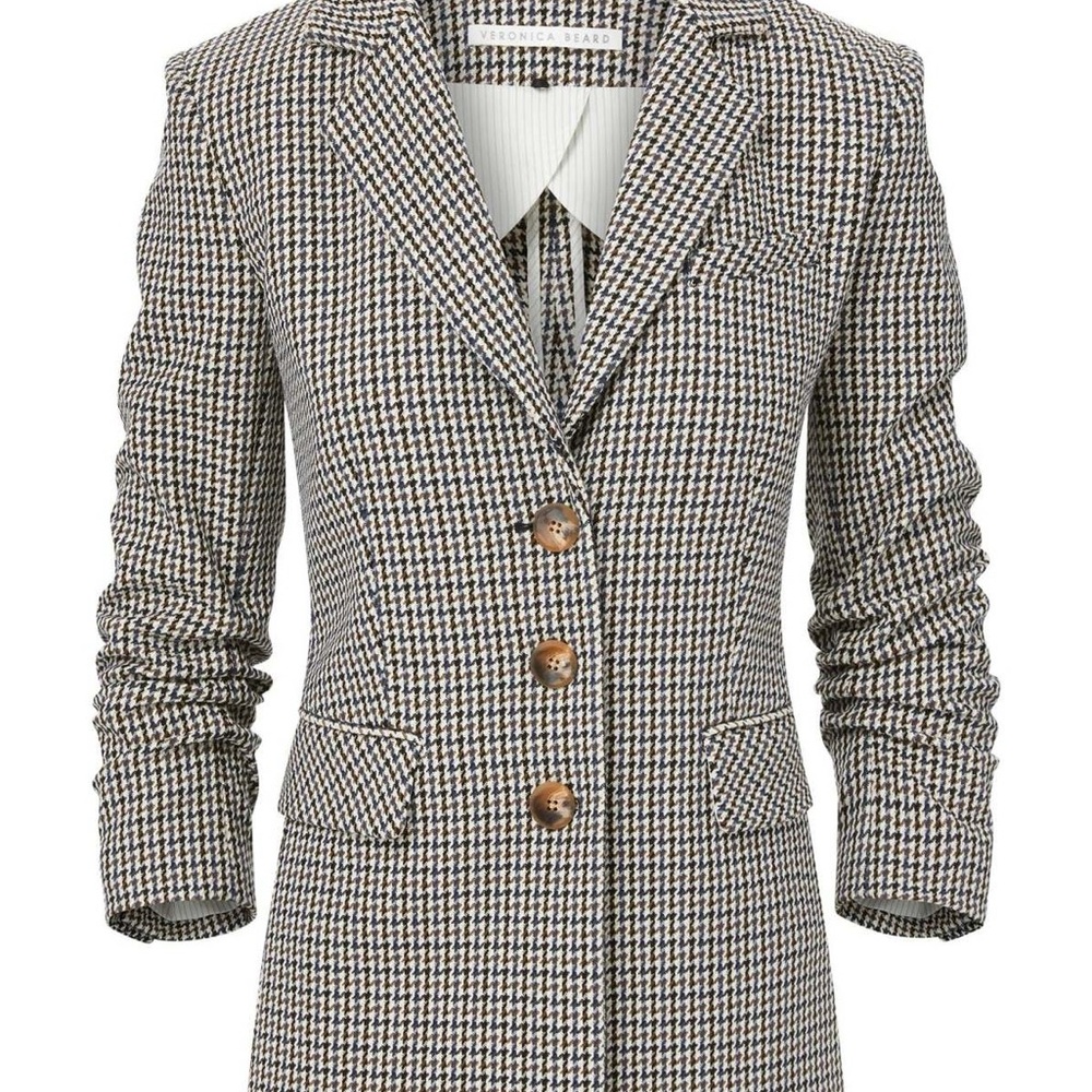 NWT Veronica Beard Berkshire Dickey Jacket in Multi